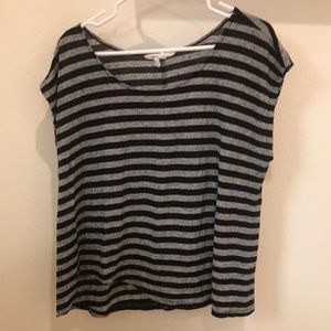 Bcbg top black and grey